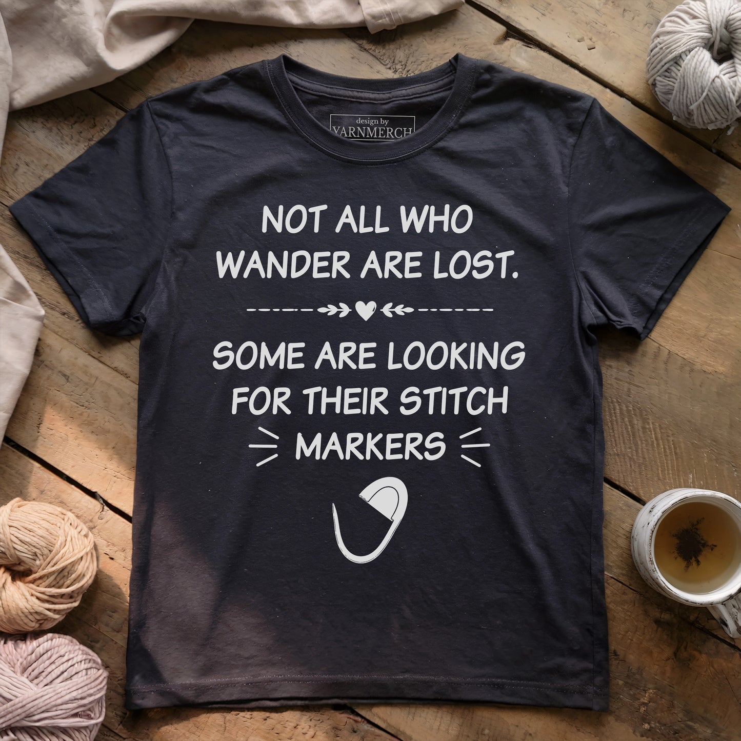 Some Are Looking Stitch Markers T-shirt