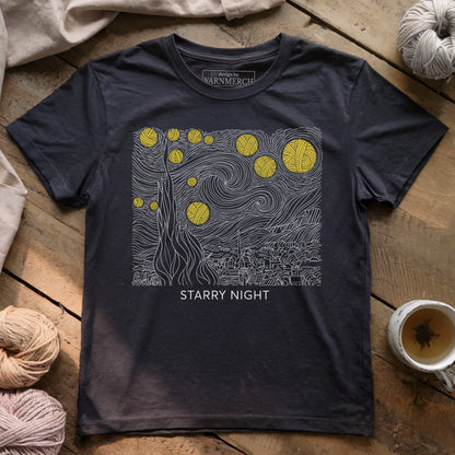 Starry Yarn Night T-shirt