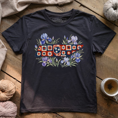 Tennessee In Granny Square T-shirt