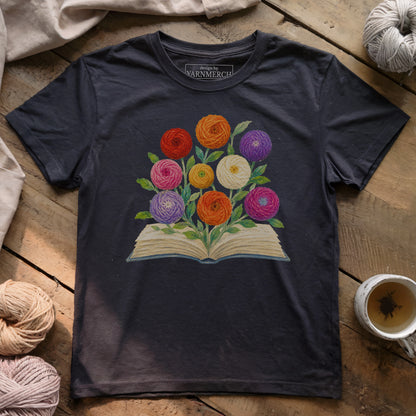 Yarn Flower In Klimt Style T-shirt