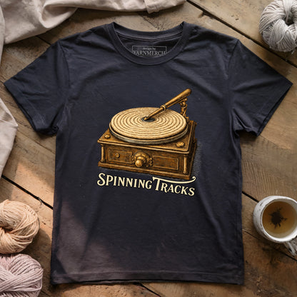 Spinning Tracks T-shirt