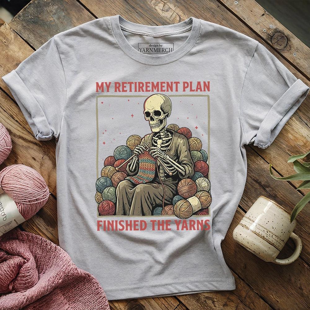 Finished The Yarns T-shirt