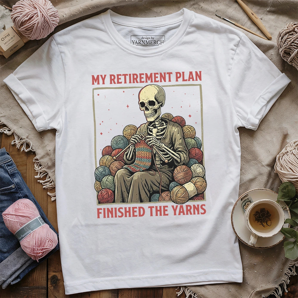 Finished The Yarns T-shirt