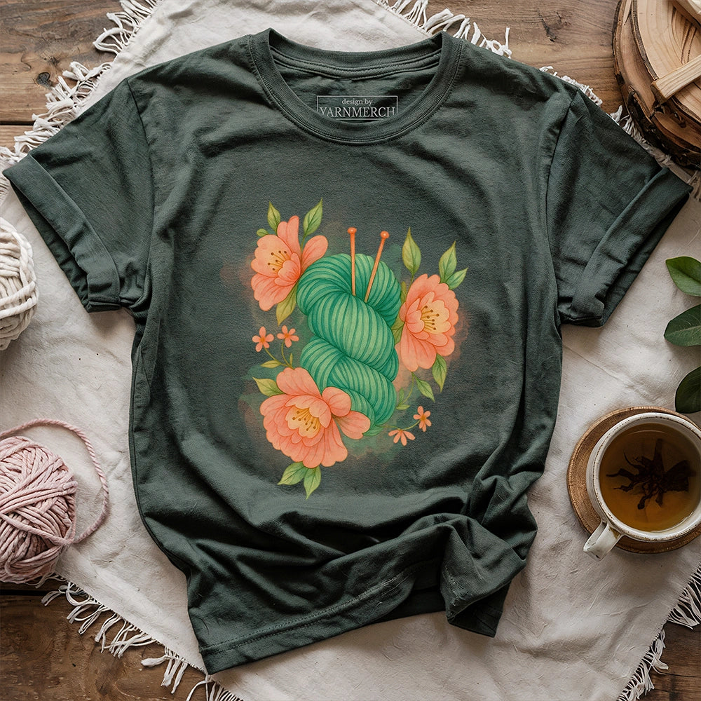 Floral Twist T-shirt