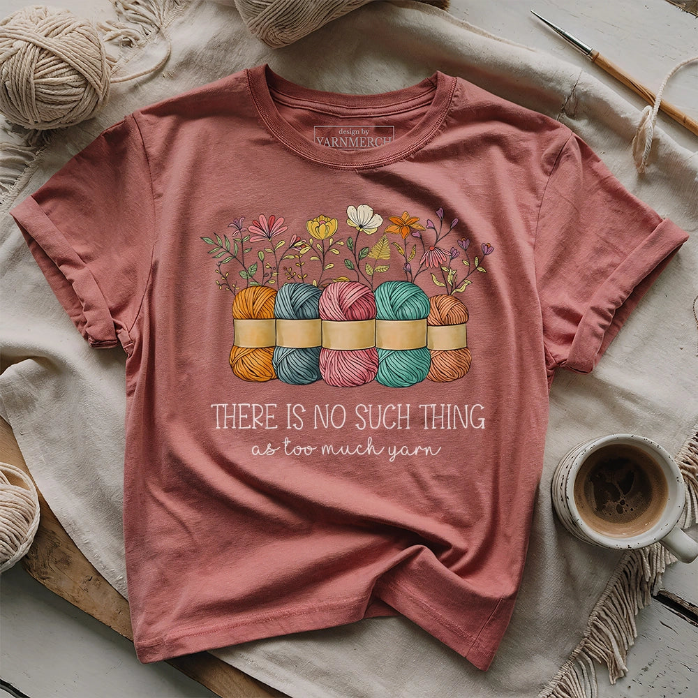 Floral Yarn T-shirt