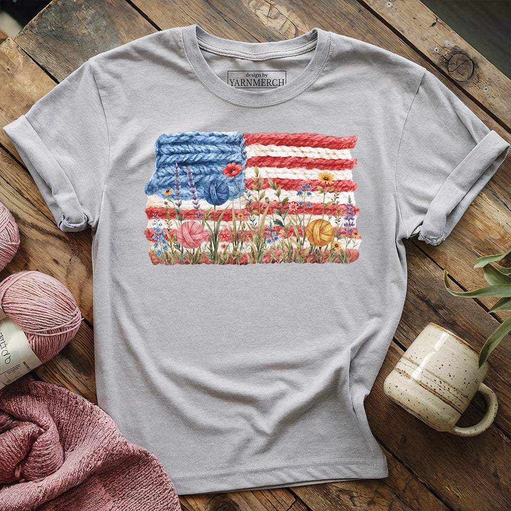 Flowers, Stripes & Wools T-shirt