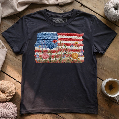 Flowers, Stripes & Wools T-shirt