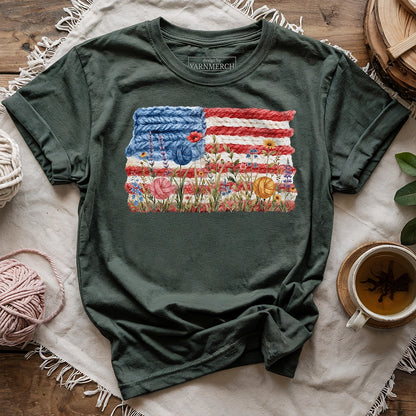 Flowers, Stripes & Wools T-shirt