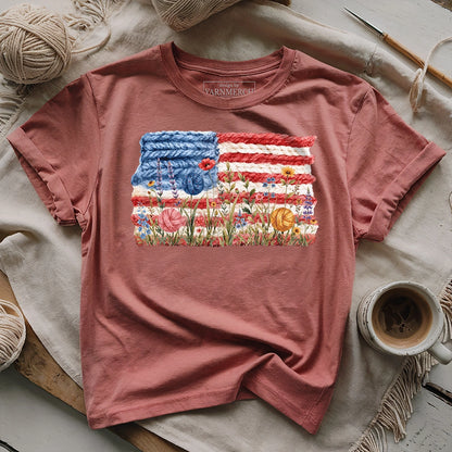 Flowers, Stripes & Wools T-shirt
