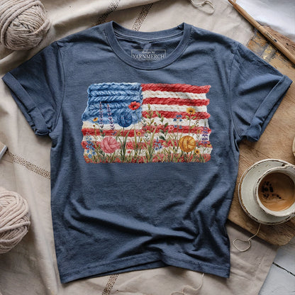 Flowers, Stripes & Wools T-shirt