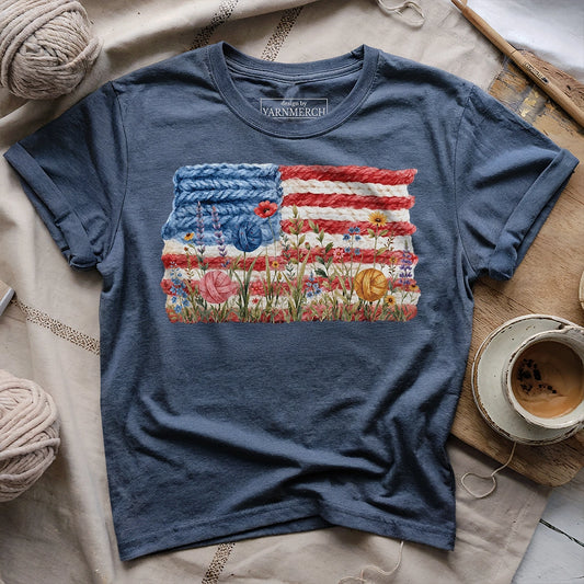 Flowers, Stripes & Wools T-shirt