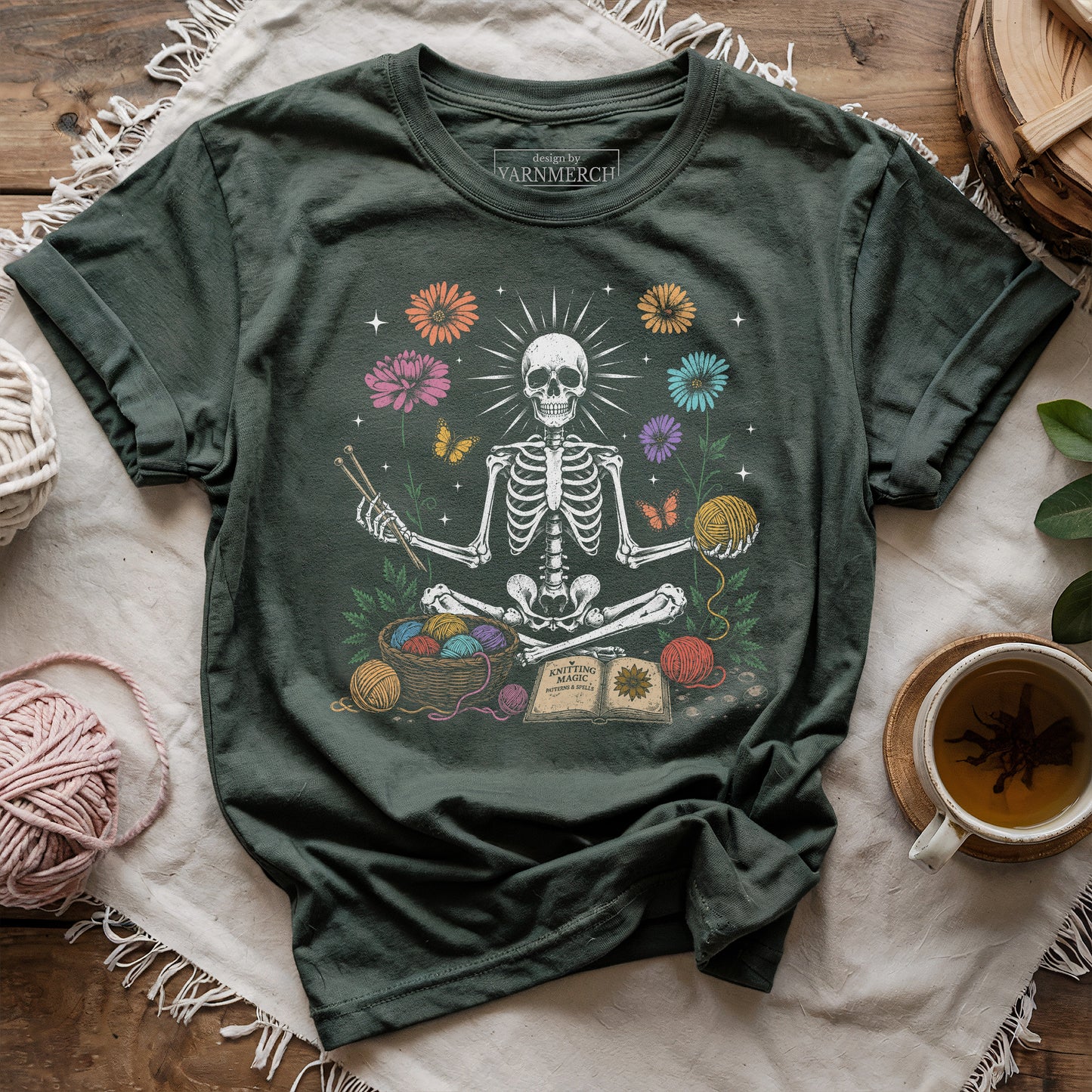 Can't Let Knitting Go T-shirt