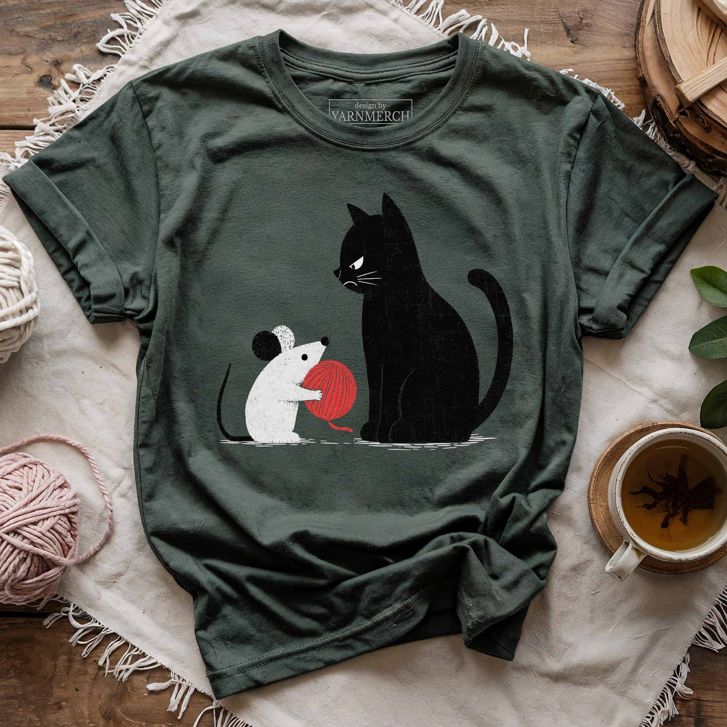 Cat And Mice T-shirt