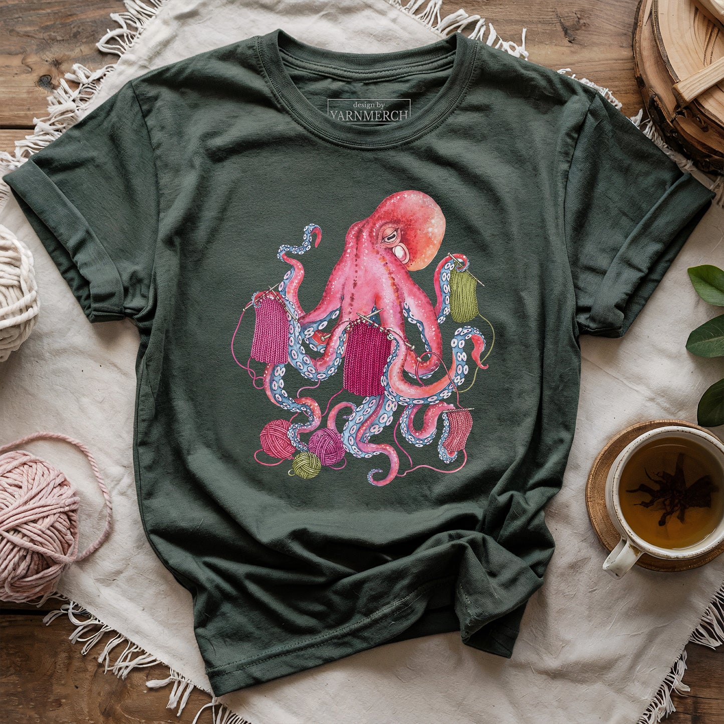 Color Craftopus T-shirt