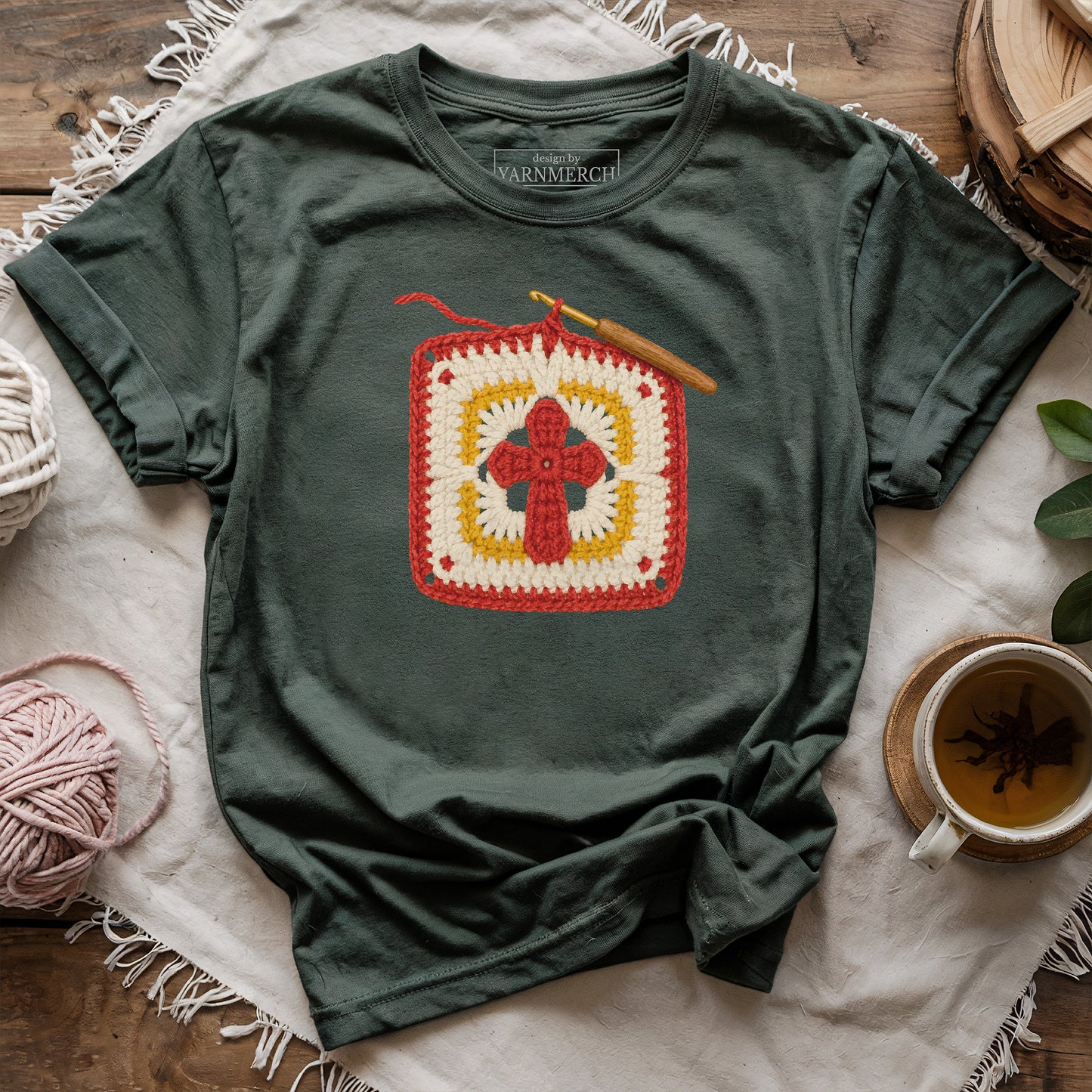 Crochet Faith T-shirt