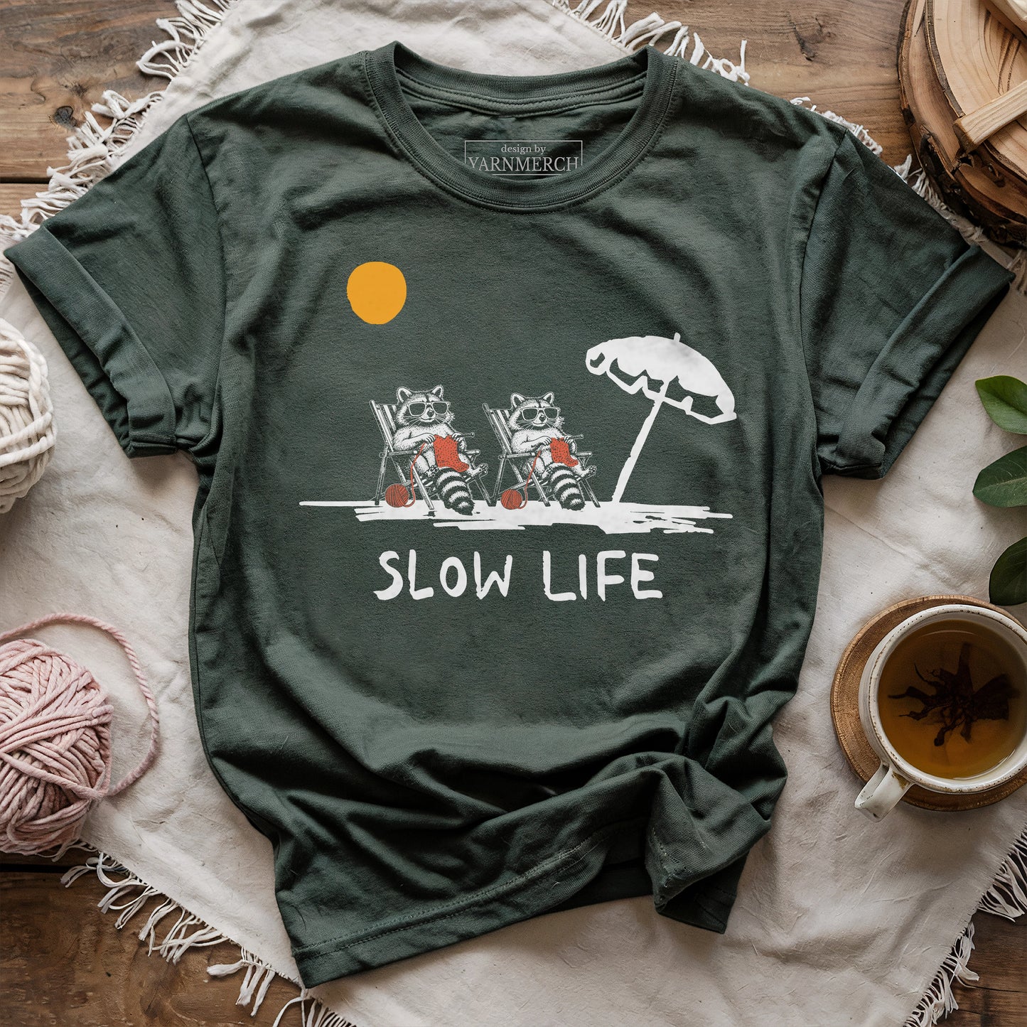 Enjoying My Slow Life T-shirt
