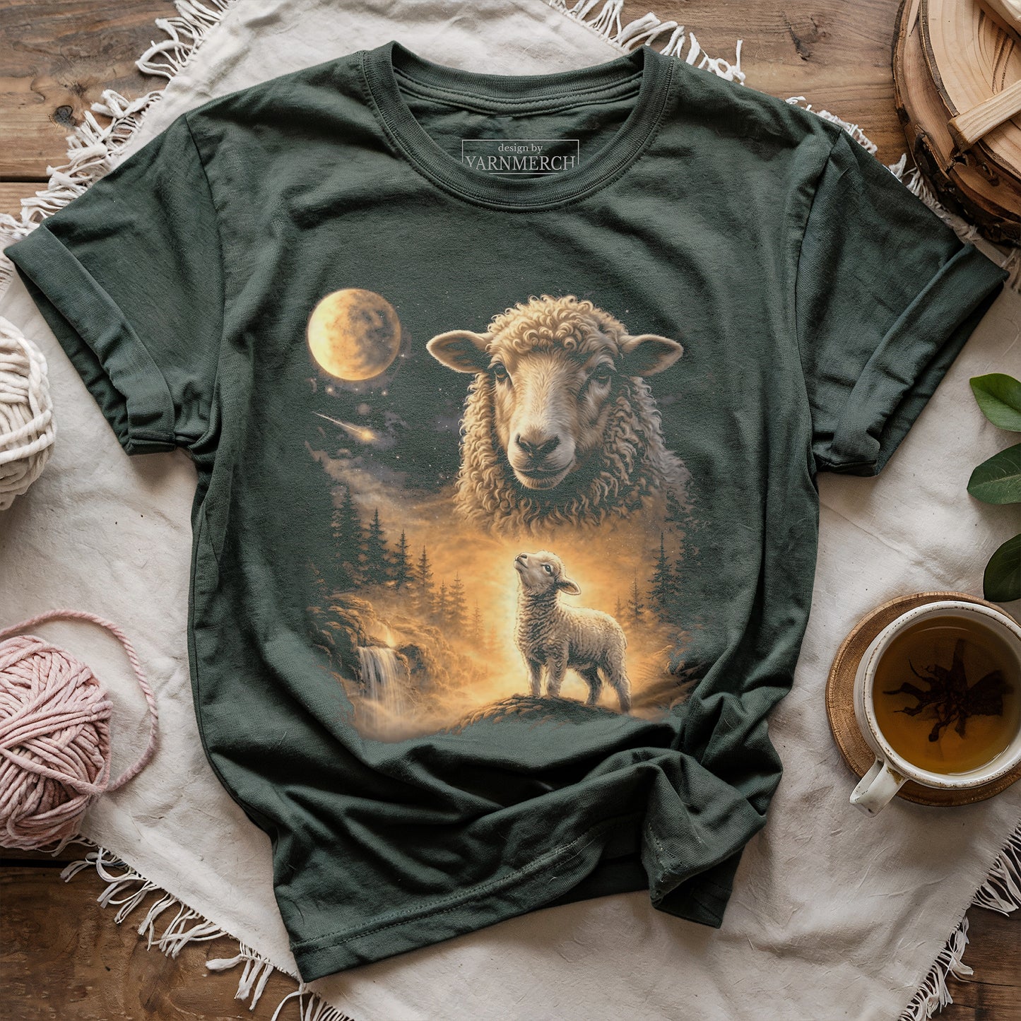 Ewe Under The Moon T-shirt