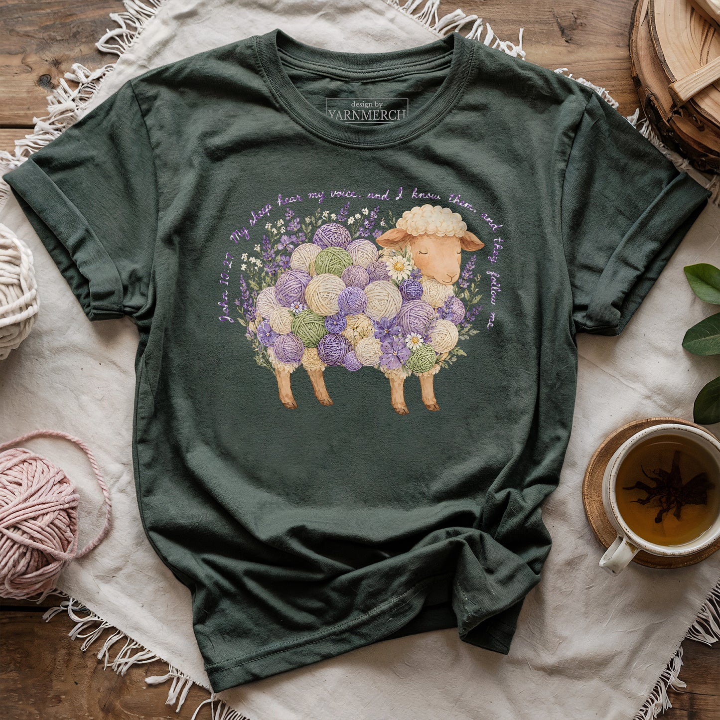 Faithful Yarn Sheep T-shirt