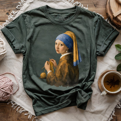 Girl Knitting T-shirt