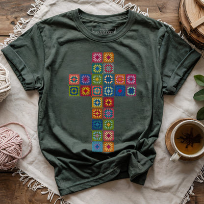 Granny Square Cross T-shirt