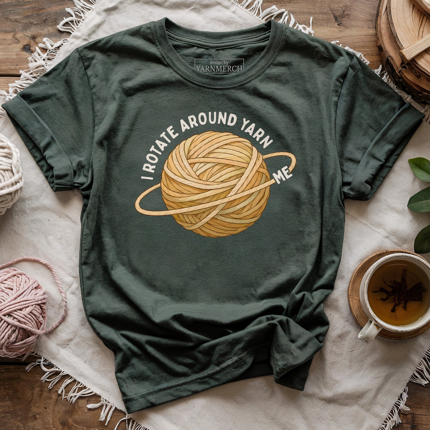 I Rotate Around Yarn T-shirt