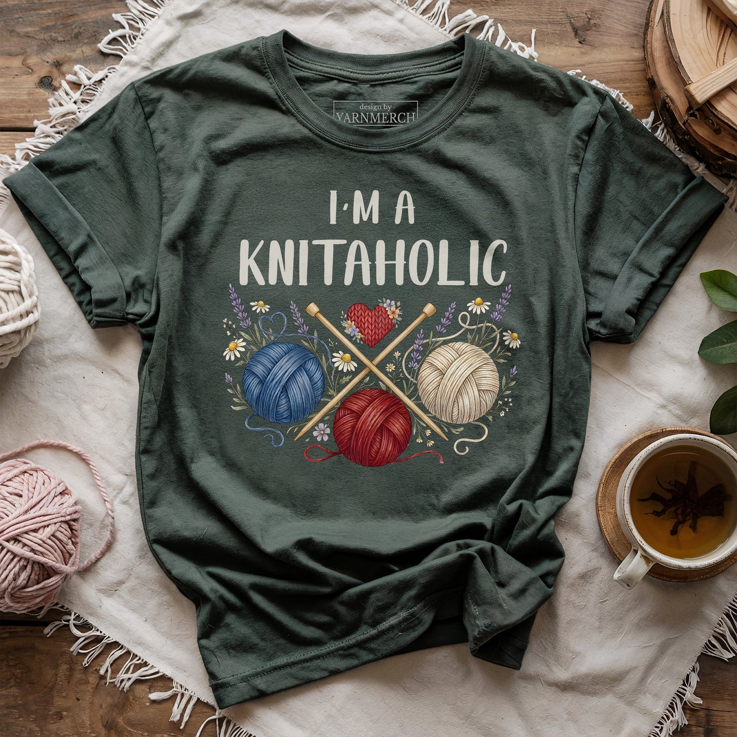 I'm A Knitaholic T-shirt