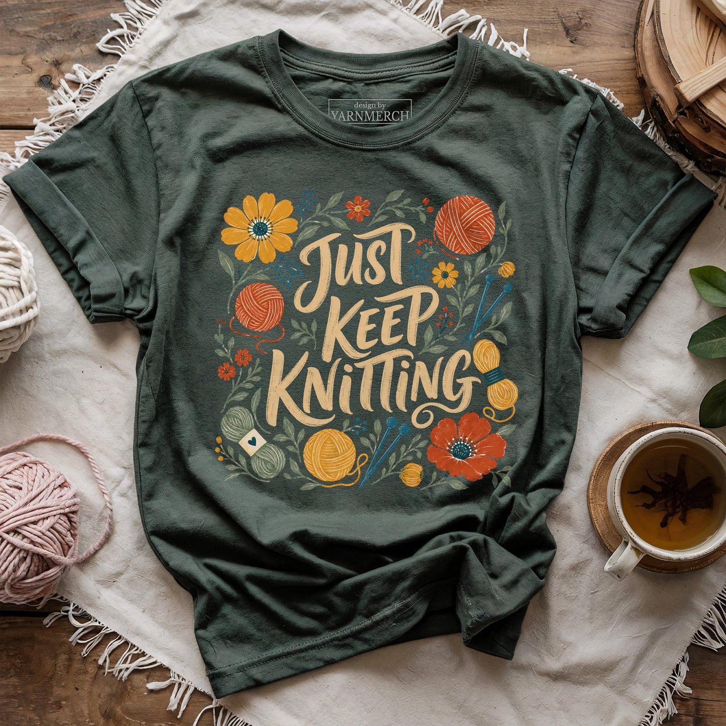 Keep Knitting T-shirt