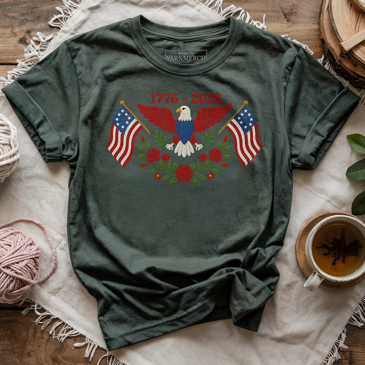 Knit For America T-shirt