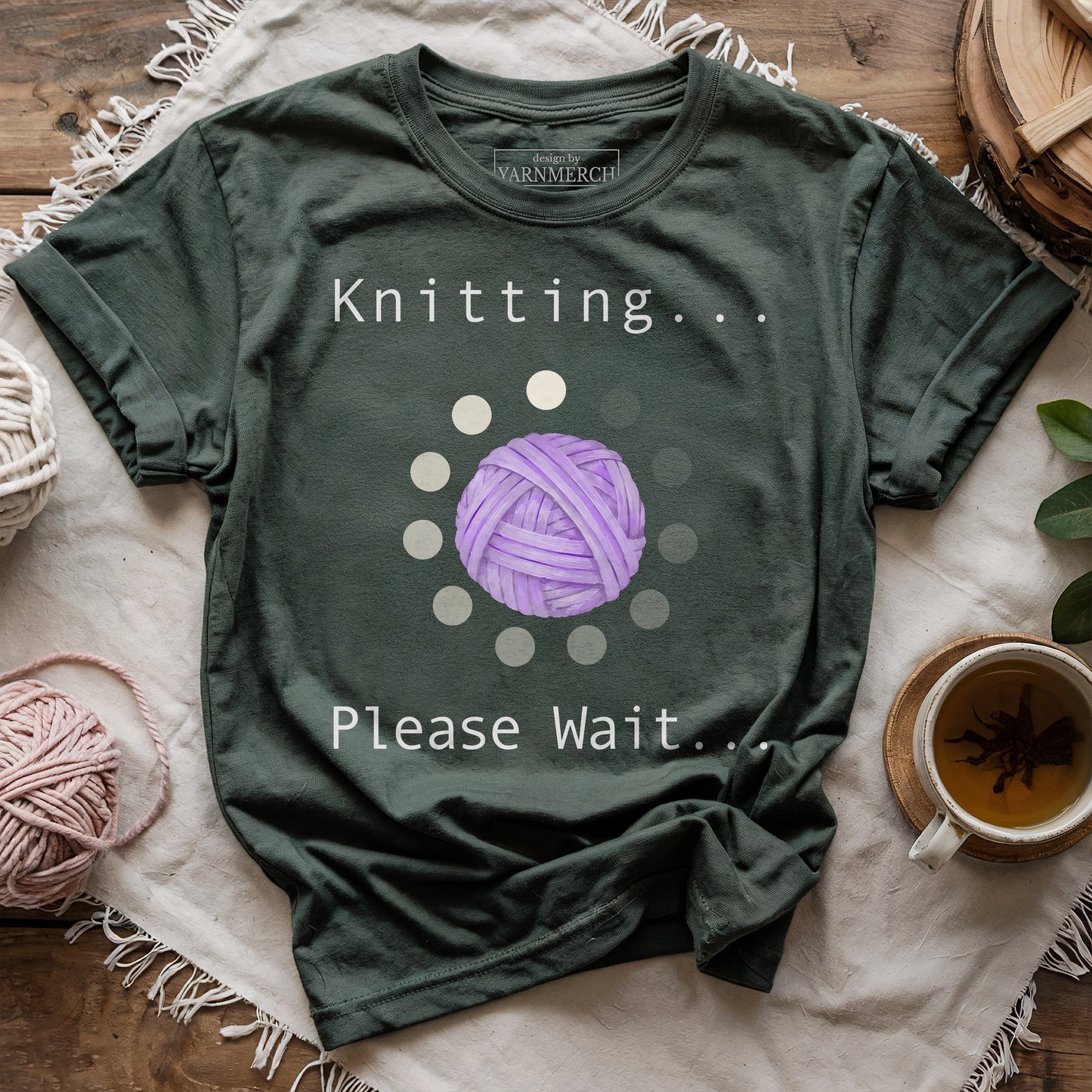 Knitting In Progress T-shirt