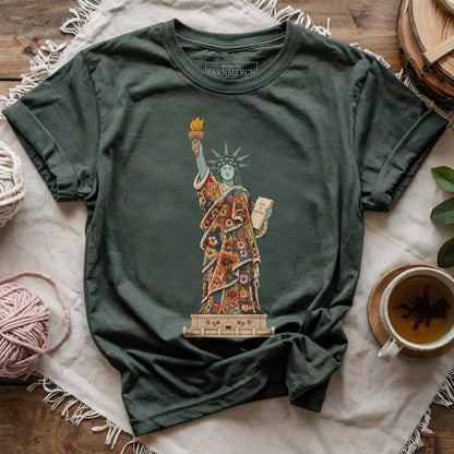 Liberty Covered In Granny Squares T-shirt