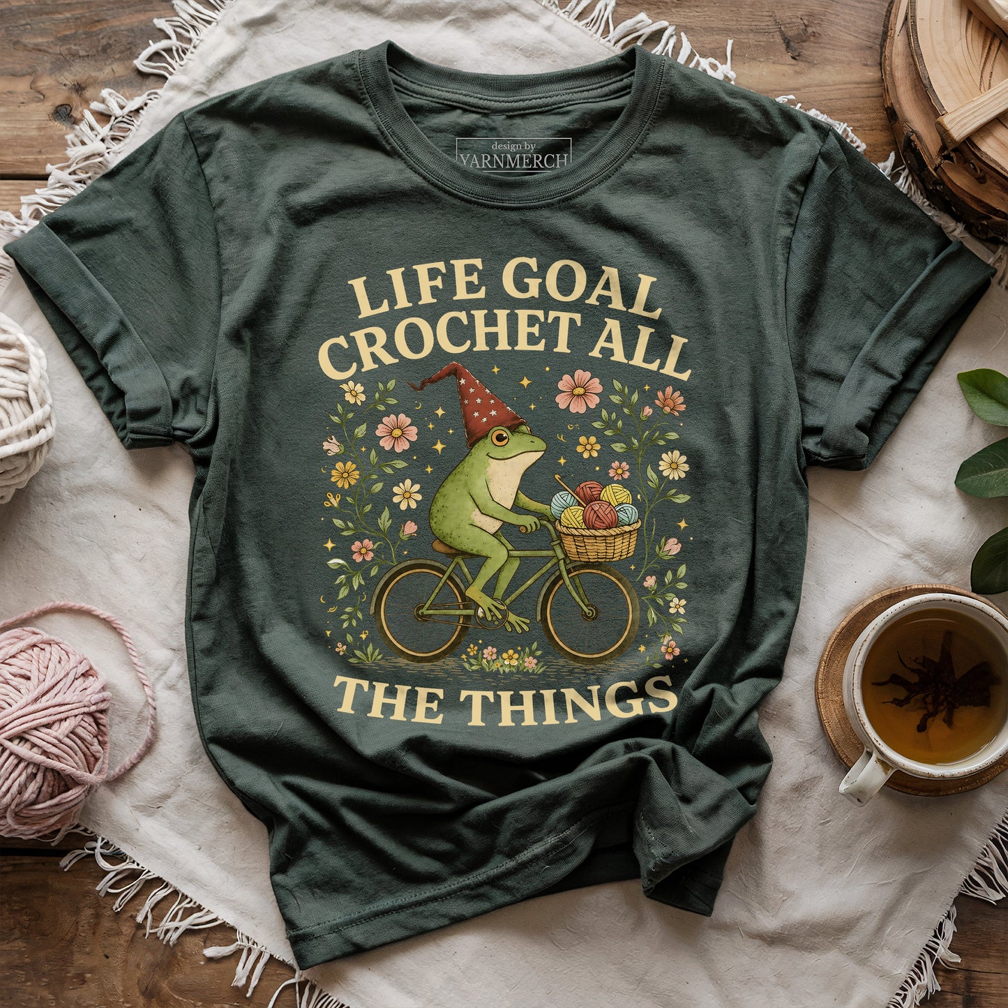 Life Goal Crochet All T-shirt