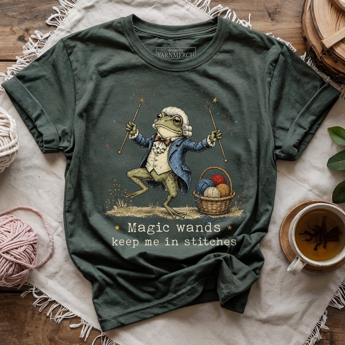 Magic Wands Keep Me In Stitches T-shirt