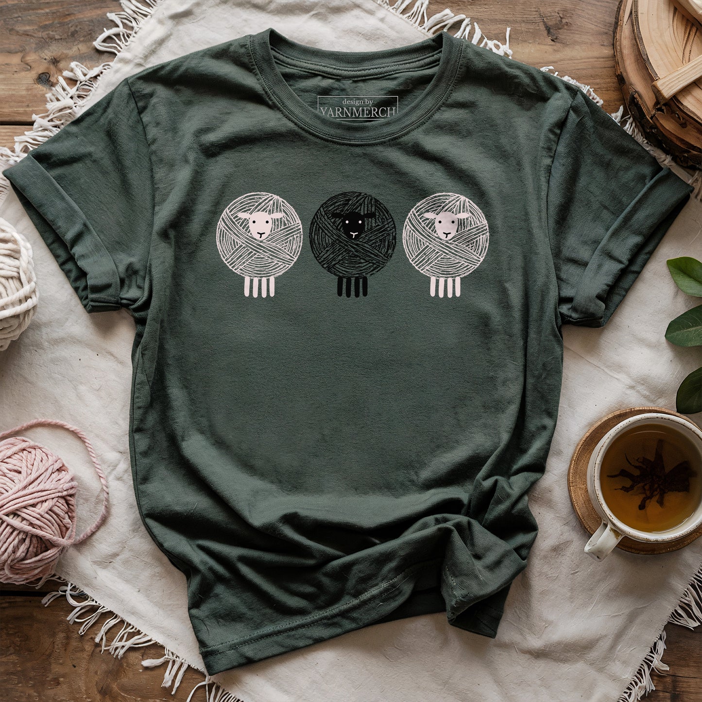 One Two Three Sheeps T-shirt