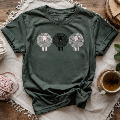One Two Three Sheeps T-shirt