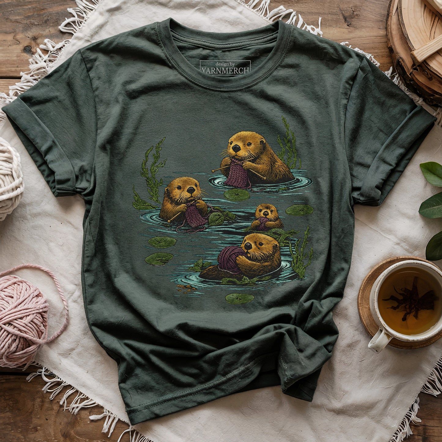 Otter Family T-shirt