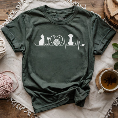 Pets & Knit T-shirt