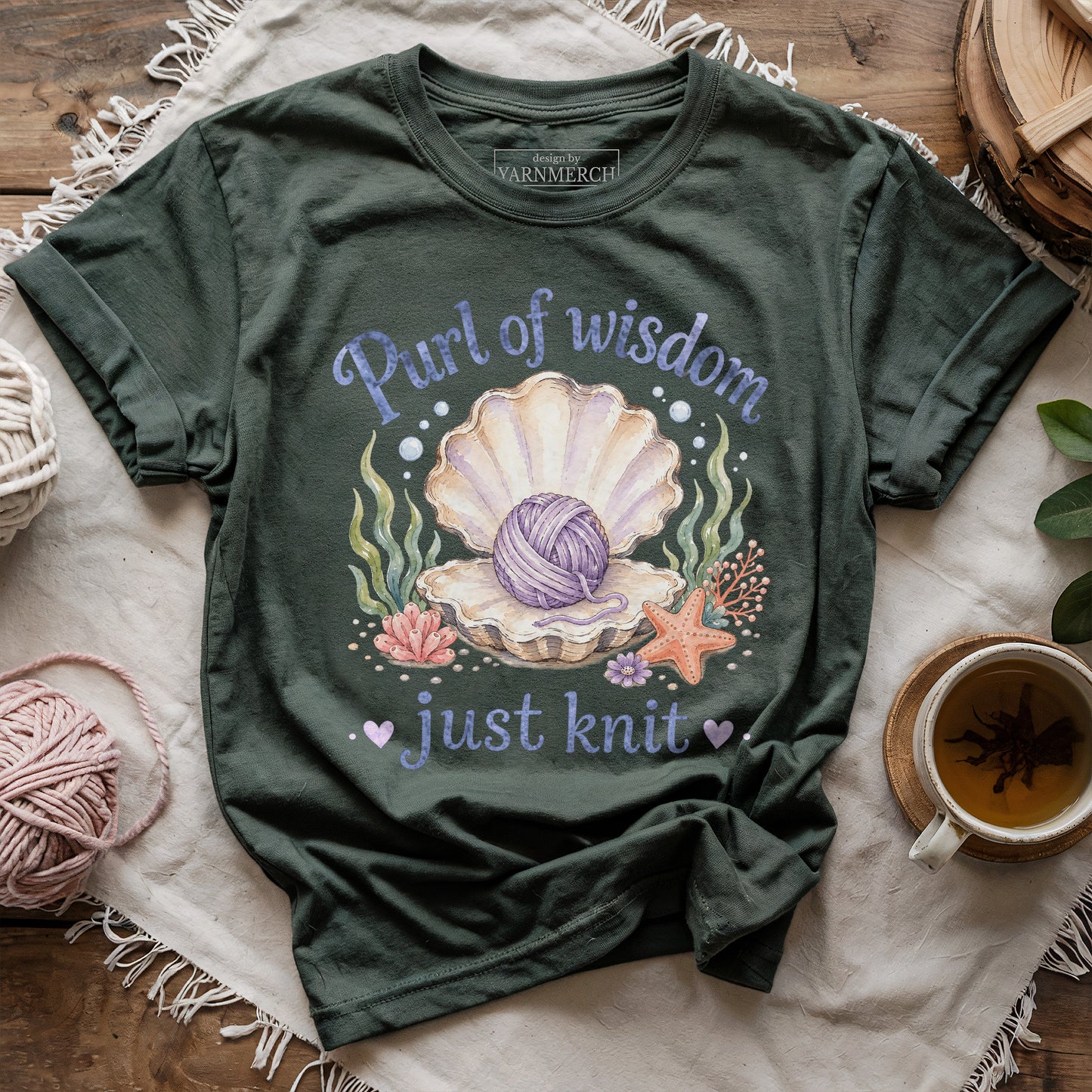 Purl Of Wisdom T-shirt