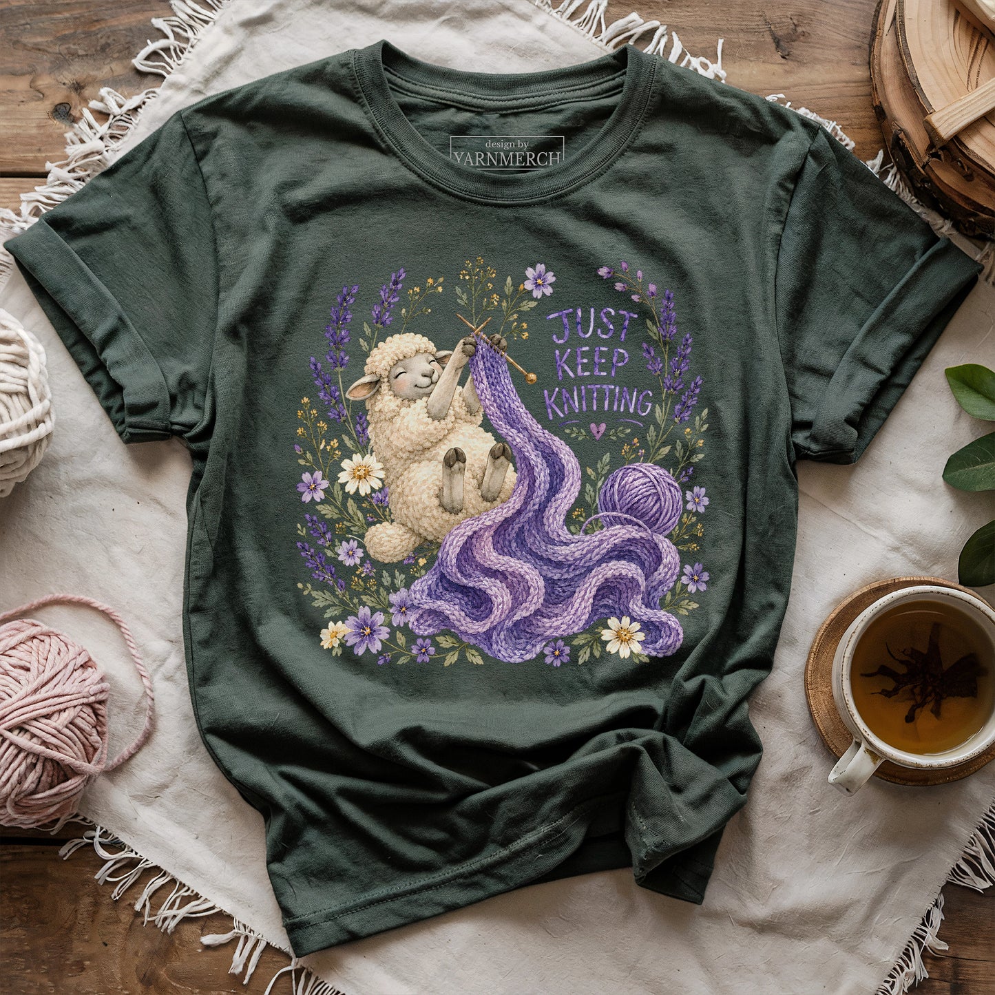 Sheep & Knit T-shirt