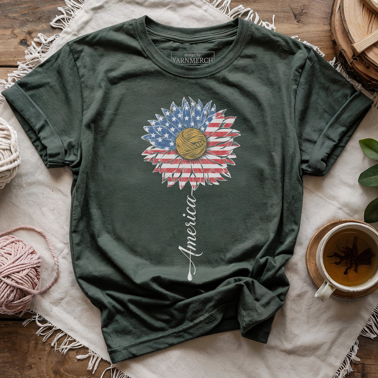 Sun Flower America T-shirt
