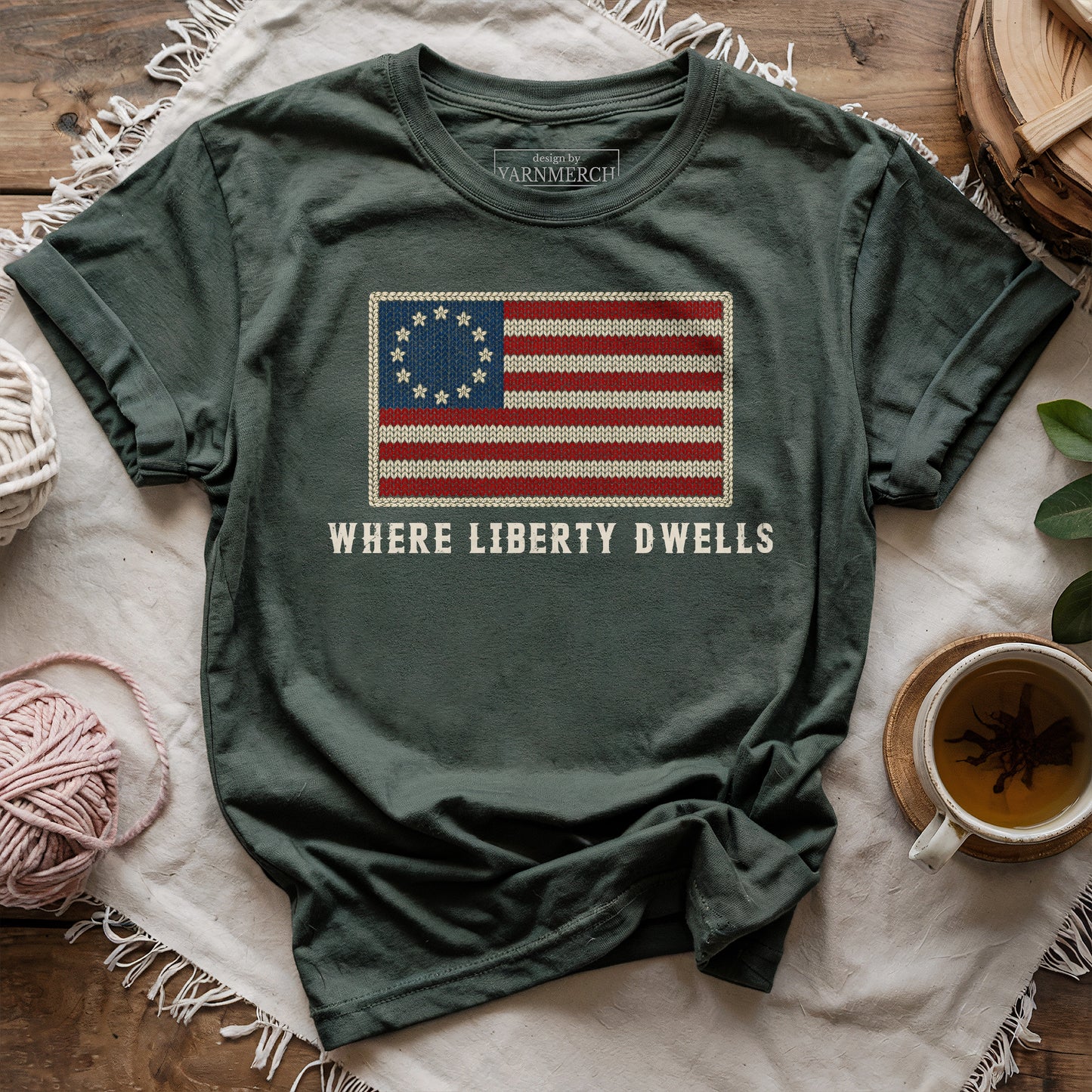 Where Liberty Dwells T-shirt