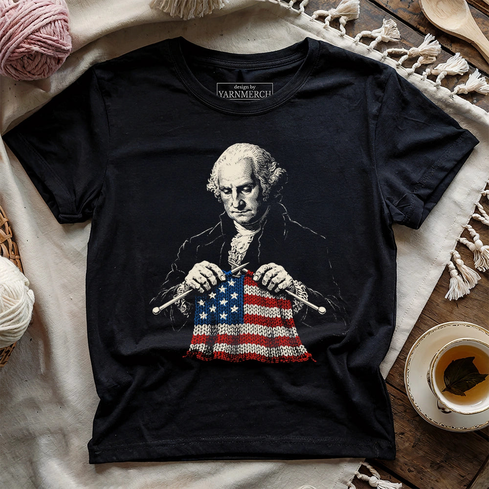 George Knitting America T-shirt