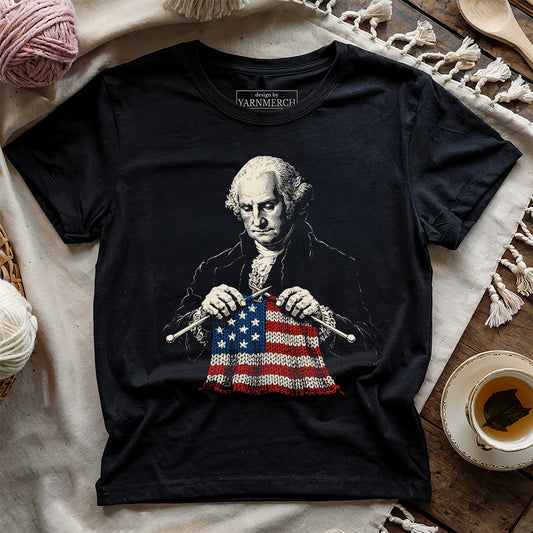 George Knitting America T-shirt