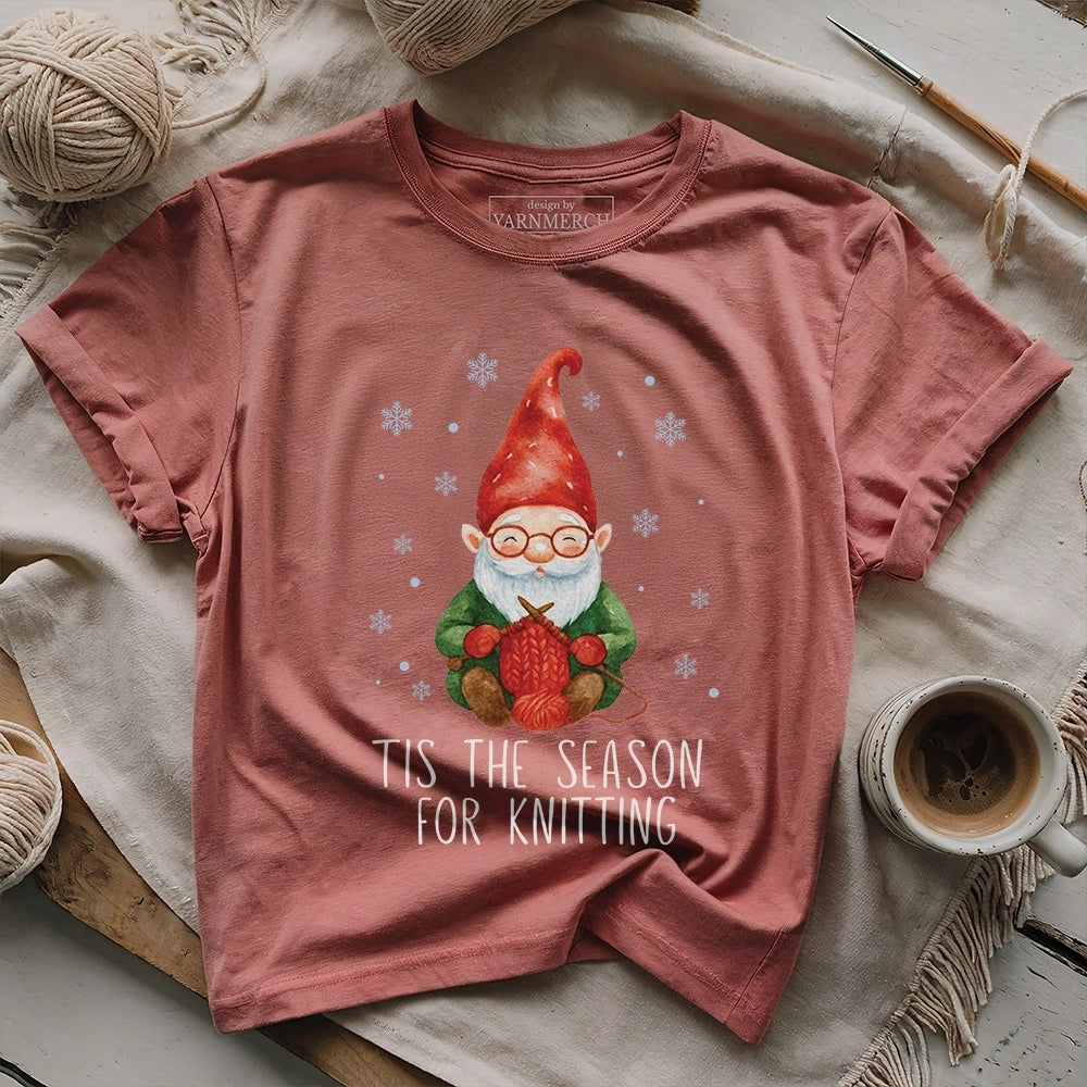 Gnome Knitter T-shirt