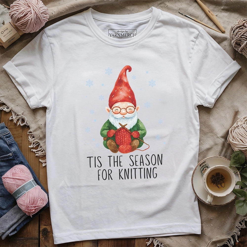 Gnome Knitter T-shirt
