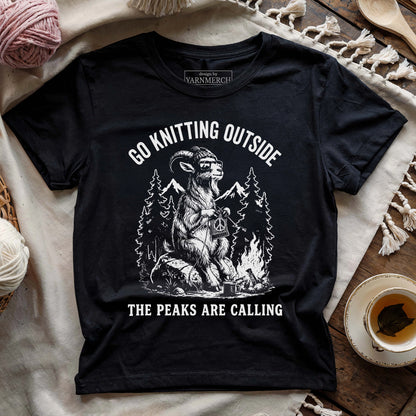 Go Knitting Outside T-shirt