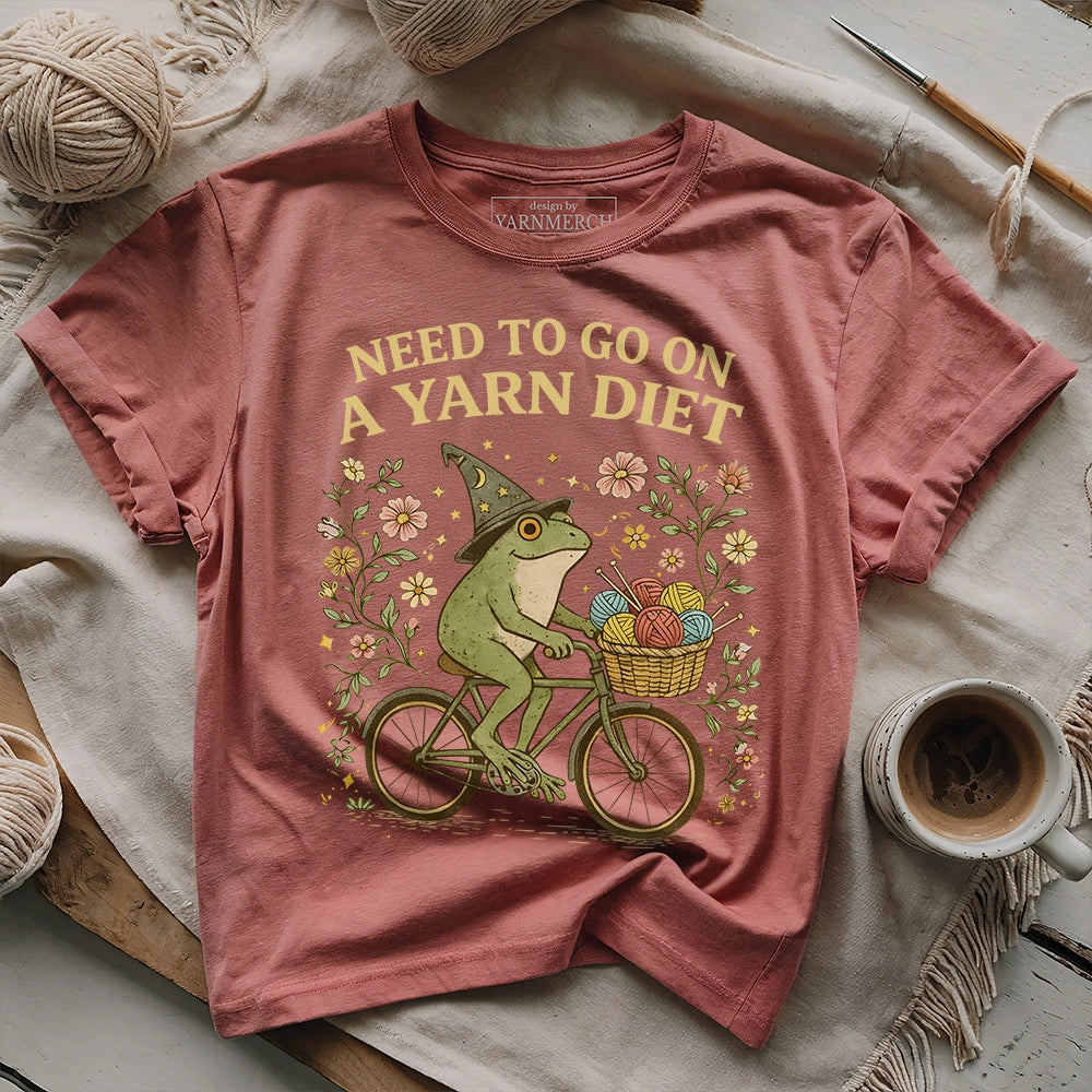 Go On A Yarn Diet T-shirt