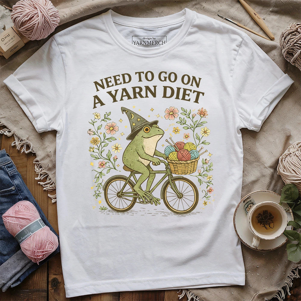 Go On A Yarn Diet T-shirt