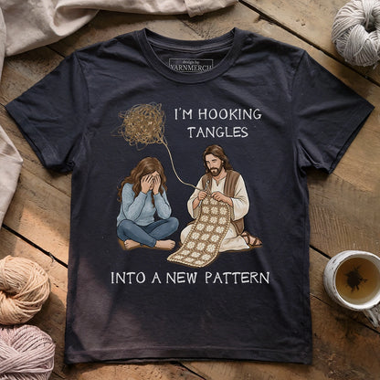 God Crocheting Tangles T-shirt