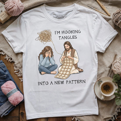 God Crocheting Tangles T-shirt