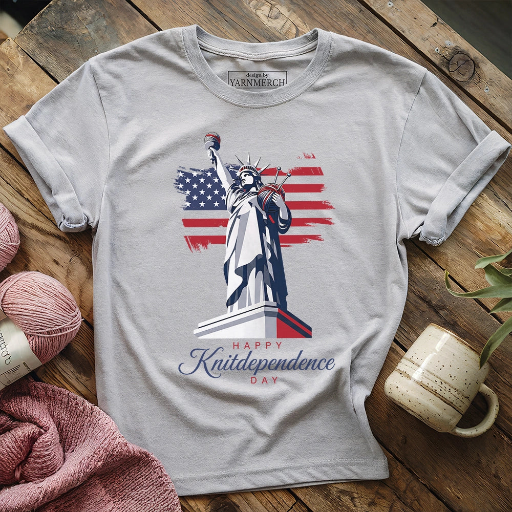 Happy Knitdependence Day T-shirt
